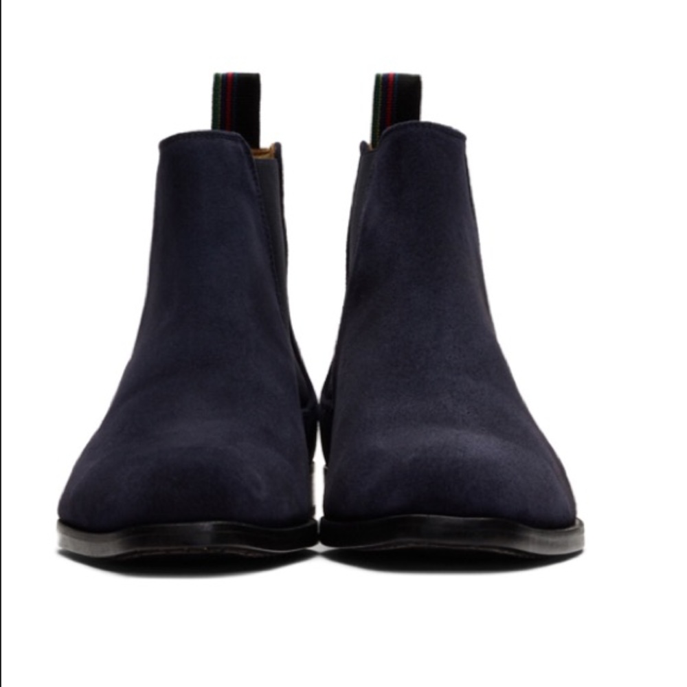 PS Paul Smith Men’s Navy Blue Boots - Picture 2 of 8